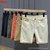 Shorts d'été grande taille pour hommes Pantalons amples surdimensionnés Pantalons mi-longs Section fine Extensibles Homme Coton Shorts décontractés