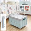 Portable Folding Rolling Storage Box