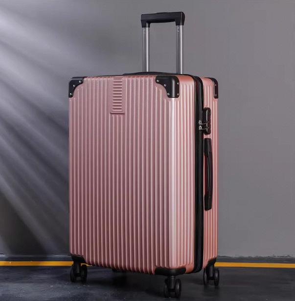 2024 28-Inch Sturdy Travel Suitcase with Combination Lock - Lightweight and Durable for Men and Women