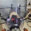 Motorcycle Windshield Airflow Adjustable Windscreen Extension Wind Deflector