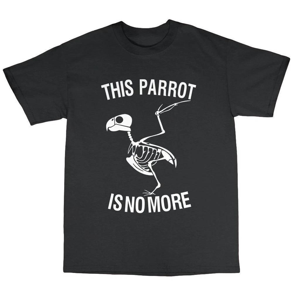 New dead parrot monty python inspired tshirt 100 cotton flying circus pythons 2XL