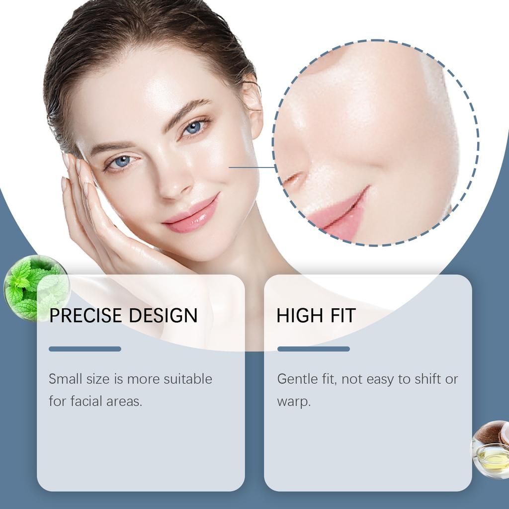 Facial Hair Removal Wax Paper Set , Facial Smooth Hair Removal Wax Strips ,5ml