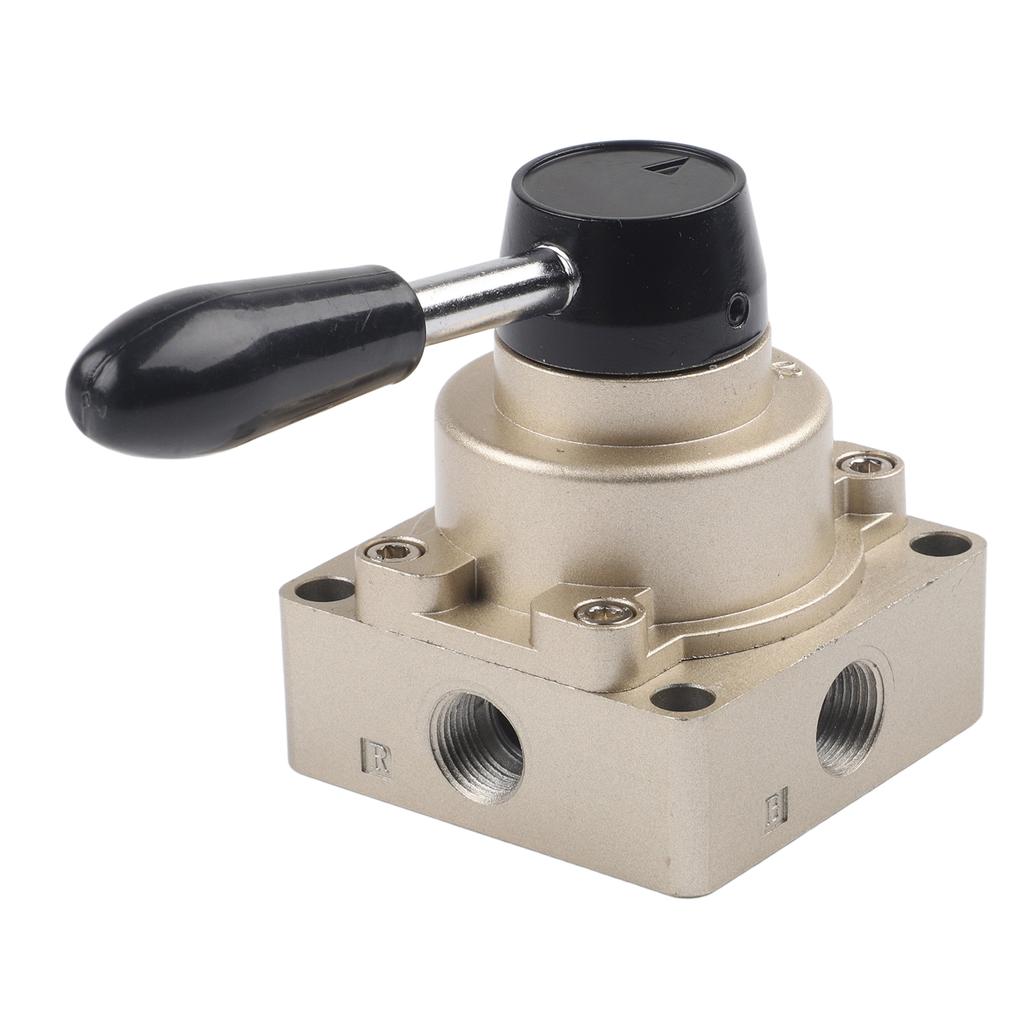 For Air Control 3Position 4Way Valve Aluminum Alloy Construction Pressure-Resistant Professional Manufacturing
