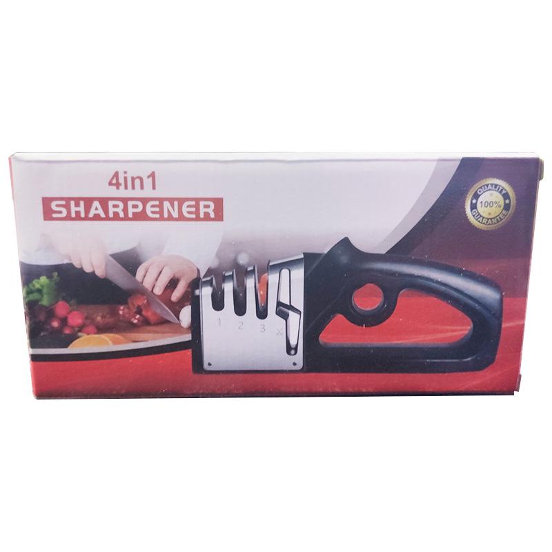 

Быстрая точилка 4-в-1 для ножей и ножниц - Точильный камень Кухонный инструмент