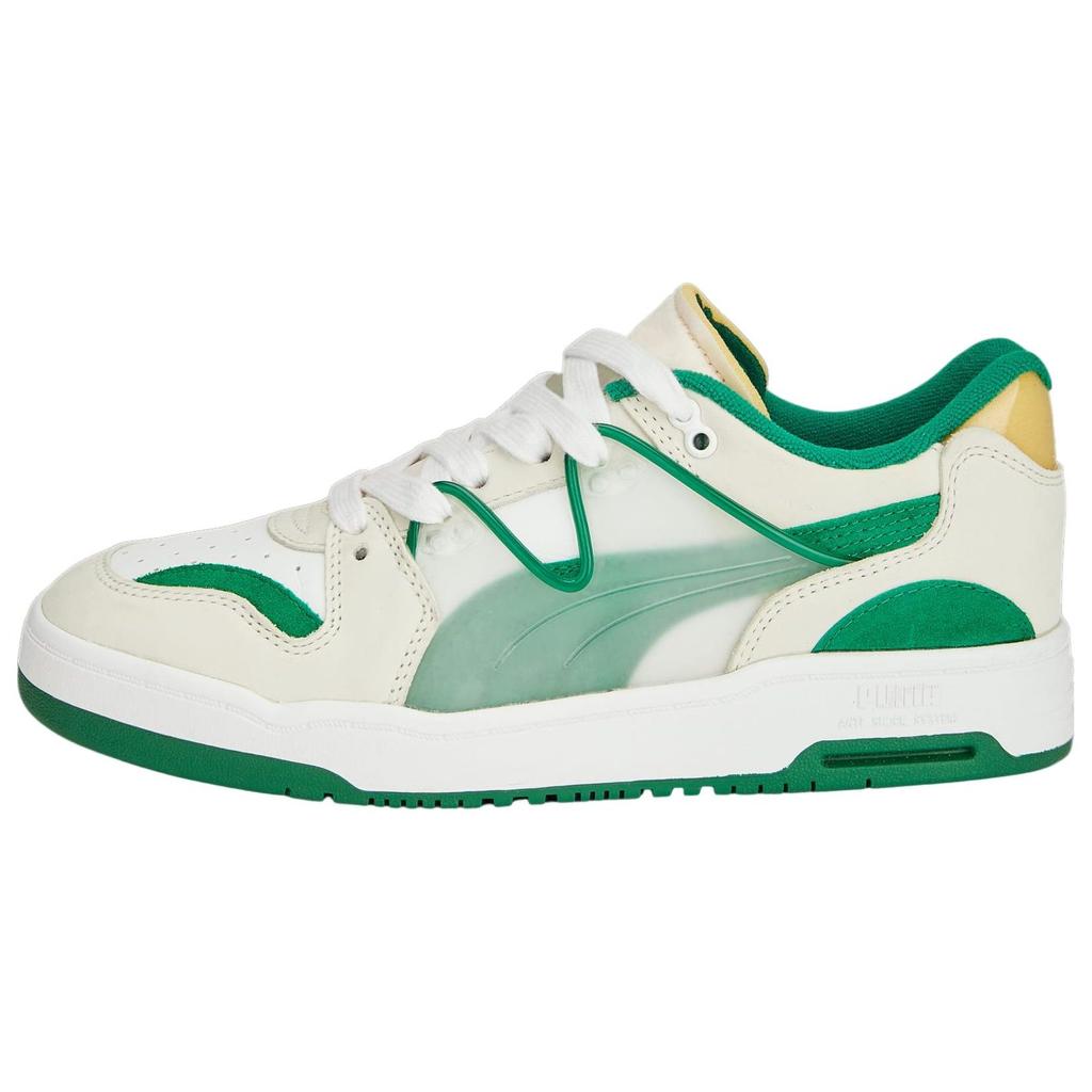 June Ambrose x Puma Slipstream Verdant Green Unisex Sneaker Weiß Warmweiß 391834-01