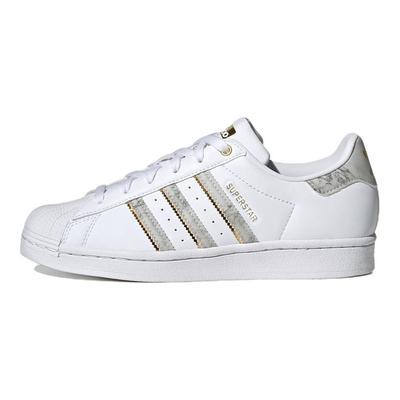 Superstar Weiß Gold Metallic Damen Sneakers Wolkenweiß GX1839