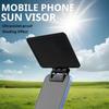 Draagbare Telefoon Zonnekap met Meerdere Hoeken Opvouwbare Anti-Verblinding Telefoon Zonnekap Universele Telefoon Zonnekap