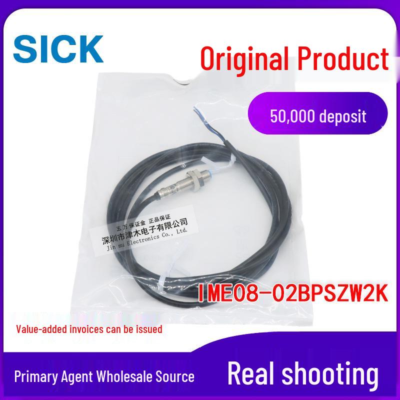 Genuine IME08-02BPSZW2K Proximity Sensor, M8, PNP, Normally Open, 3-Wire