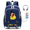 Dragon Ball Sun Wukong School Bag Animation Peripheral Male and Female Students Leisure Backpack Charging Computer Backpack