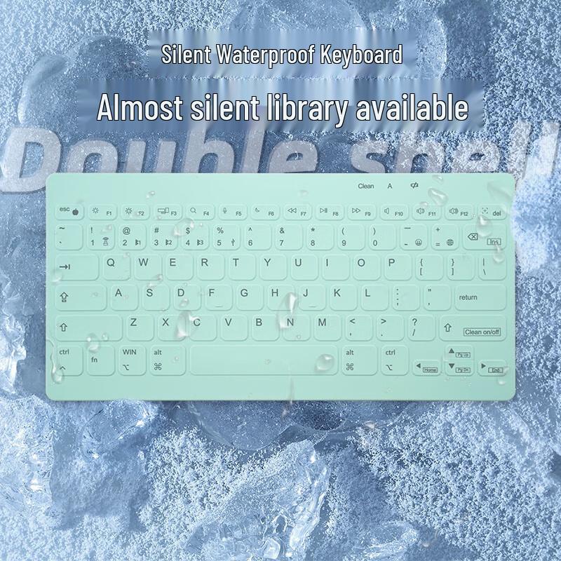 

Double Shell C78 Tri-Mode Waterproof Silent Membrane Keyboard