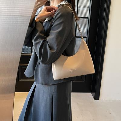 High Sense Women's Armpit Bag 2025 New Fashion Versatile Niche Design Internet Celebrity Popular Shoulder Handbag