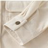 Boys' Casual Cotton Long Sleeve Stand Collar Shirt for Spring Everyday Wear