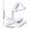Thinker Abstract Statues Sculptures Figurine Living Room Home Decor Desk Ornaments