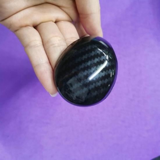Carbon Fiber Look Inner Gear Shift Knob Cover Trim For Toyota Corolla 2014-2018