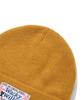 WACKY WILLY Label Beanie Mustard