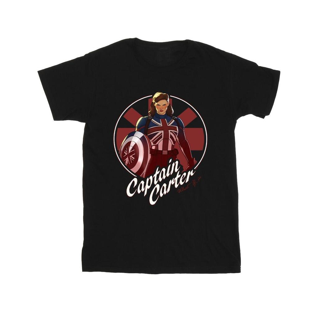 Marvel Mens What If Captain Carter T-Shirt
