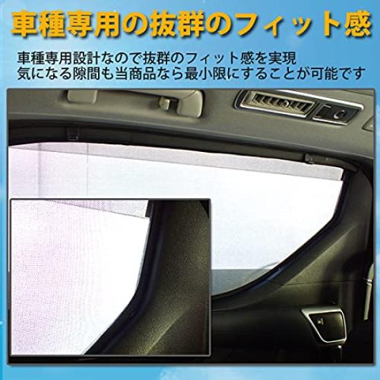 Wellvie Sienta 170 Series Mesh Mesh Curtain for Driver and Passenger Sun Heat UV Car Car UV Protection Sunshade, Seats, Protection, Protection,