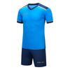 Kelme Men's Soccer Practice Set: Football Shirt and Pants (Blue, L)
