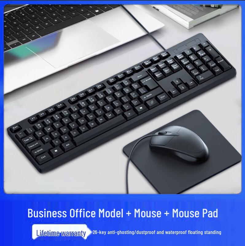 

Youshi Wired Imitation Mechanical Keyboard and Mouse Combo