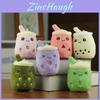 Charming Mini Plush Milk Tea Cup Doll Keychain Adorable Gift Short Plush