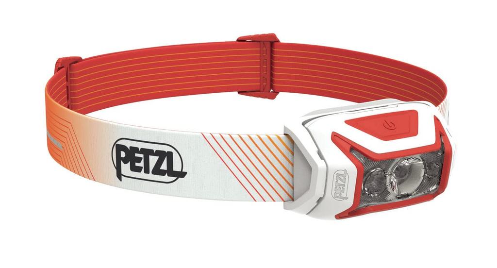 Petzl ACTIK CORE E065AA Headlamp, Red, [Used]