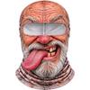 Soft Lightweight Fabric Funny Face Balaclava Breathability Realistic Printed Ski Mask  Cycling