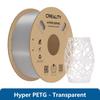 CREALITY Hyper PETG 3D Printer Filament 1.75mm Up to 600mm/s Waterproof HighSpeed Rapid PETG 1kg Dimensional Accuracy ±0.03mm