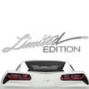 Limited Edition Car Sticker, Auto Limited Edition Sticker, Car Metal Decal, Car Trunk Sticker,