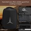 Satellite Backpack Water Resistant Protective Breathable Travel Case with USB Charging Port for Mini Dish Power Supply Cables Pi