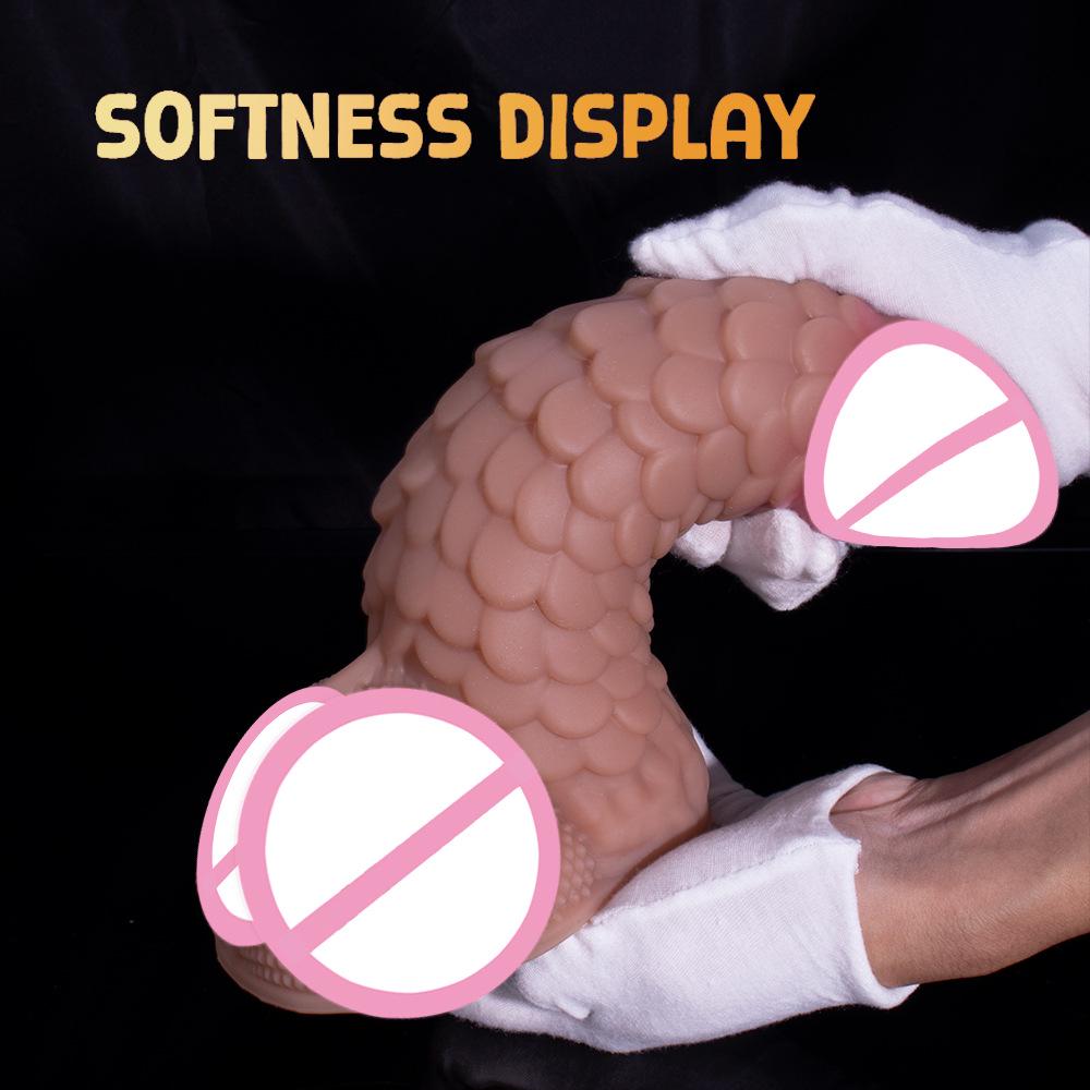 Extra-Large Qilin Silicone Realistic Anal Plug & Extender for Men and Women