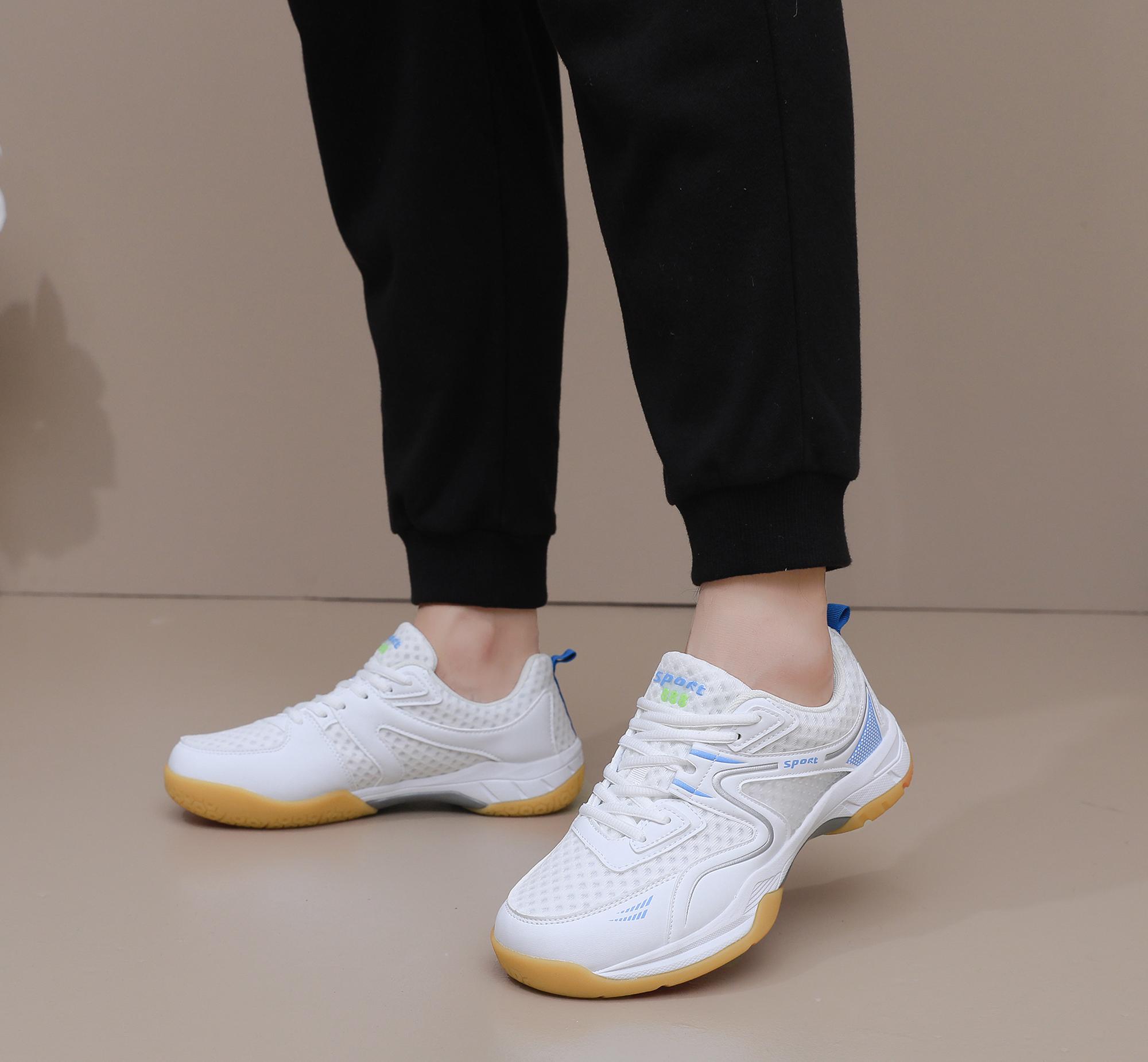 

Обувь для бадминтона для мужчин и женщин, нескользящая, износостойкая, амортизирующая, дышащая, легкая, профессиональная тренировочная и повседневная спортивная обувь 36