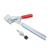 Toggle Clamp Lengthened Arm Woodworking Fixture Adjustable Opening Stainless Steel Quick Release Lever Clamp
