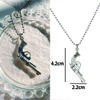 Vintage Design Gun Revolver Pendant Necklace Fashion Retro Geometric Charms Choker Jewelry Party Gift For Women Men