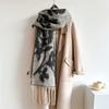 New  Cashmere Scarf Shawl Thicked  Warm Blanket Long Tassels Soft Shawls Neck Wraps Pashmina Scarves Ladies' Luxury Scarf