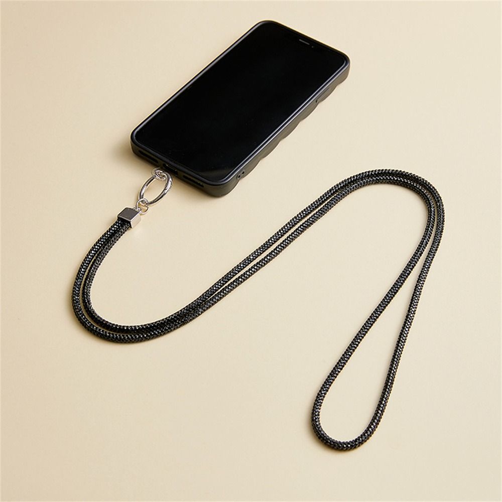 Glitzerndes helles Strass-Telefon-Lanyard mit Bling-Bling-Kristall-Umhängeband, Telefon-Schmuck