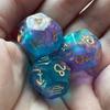 Game Accessory Party Supplies Multifaceted Constellation Dice Set Astrology Tarot Card Divination