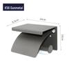 Stainless Steel 304 Punch-Free Bathroom Tissue & Phone Holder