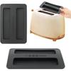 2 Pack Toaster Cover, Silicone Toaster Lid Appliances Top Cover, Universal Bread Machine Cover Kitchen Bread Maker Lid, Sandwich Machine Part