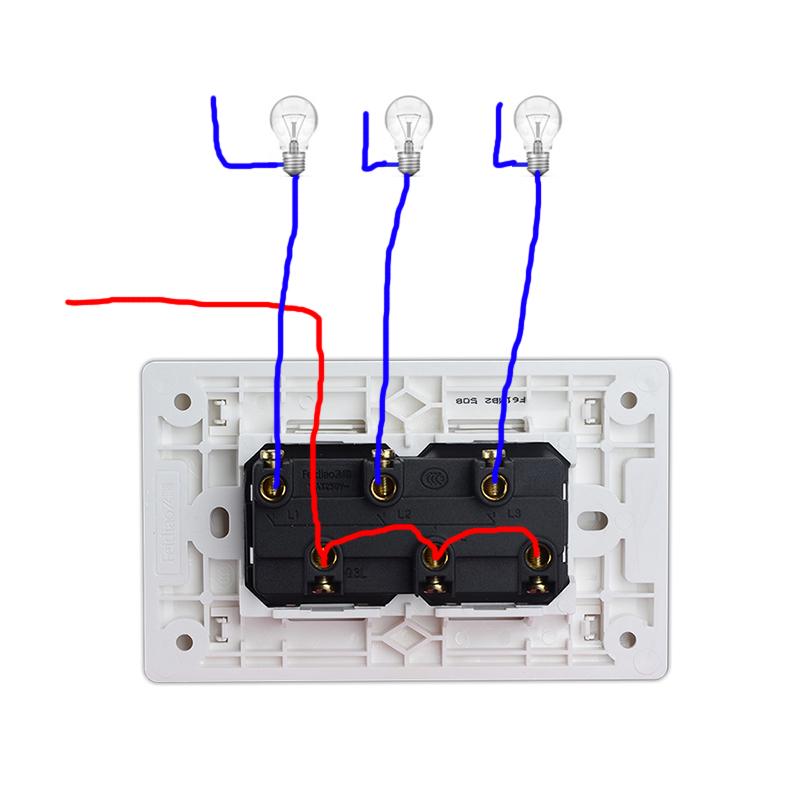 Type 118 Three-Position Dual-Control Switch Panel