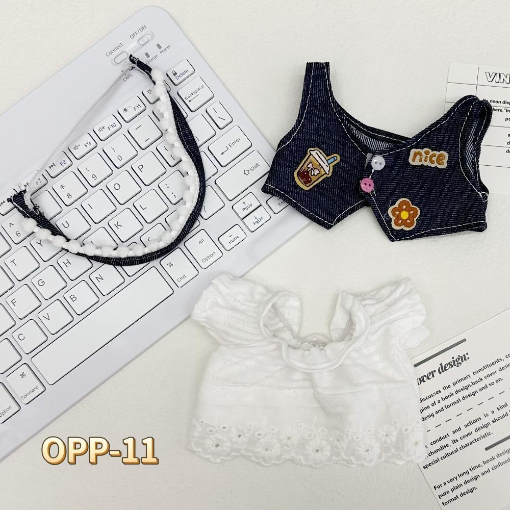 Dress 20cm Cotton Doll's Clothes Toy Accessories Cotton Doll Lolita Outfit Dress  Children Gift