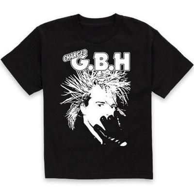 Vintage Charged GBH Band Gift For Fans Cotton Black Full Size Unisex Shirt MM952 Unisex T-Shirt