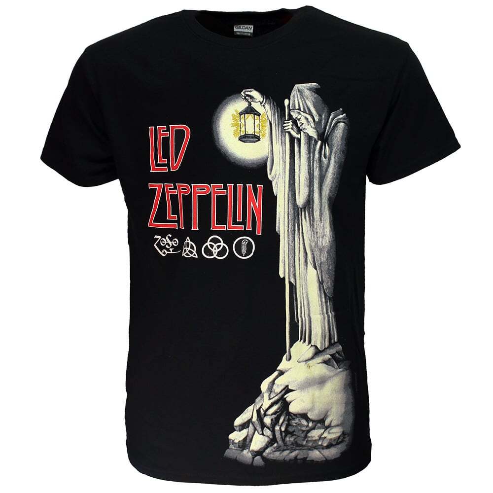

26 Led Zeppelin Classic Rock Hermit T-Shirt - New Unisex T-Shirt XXXL