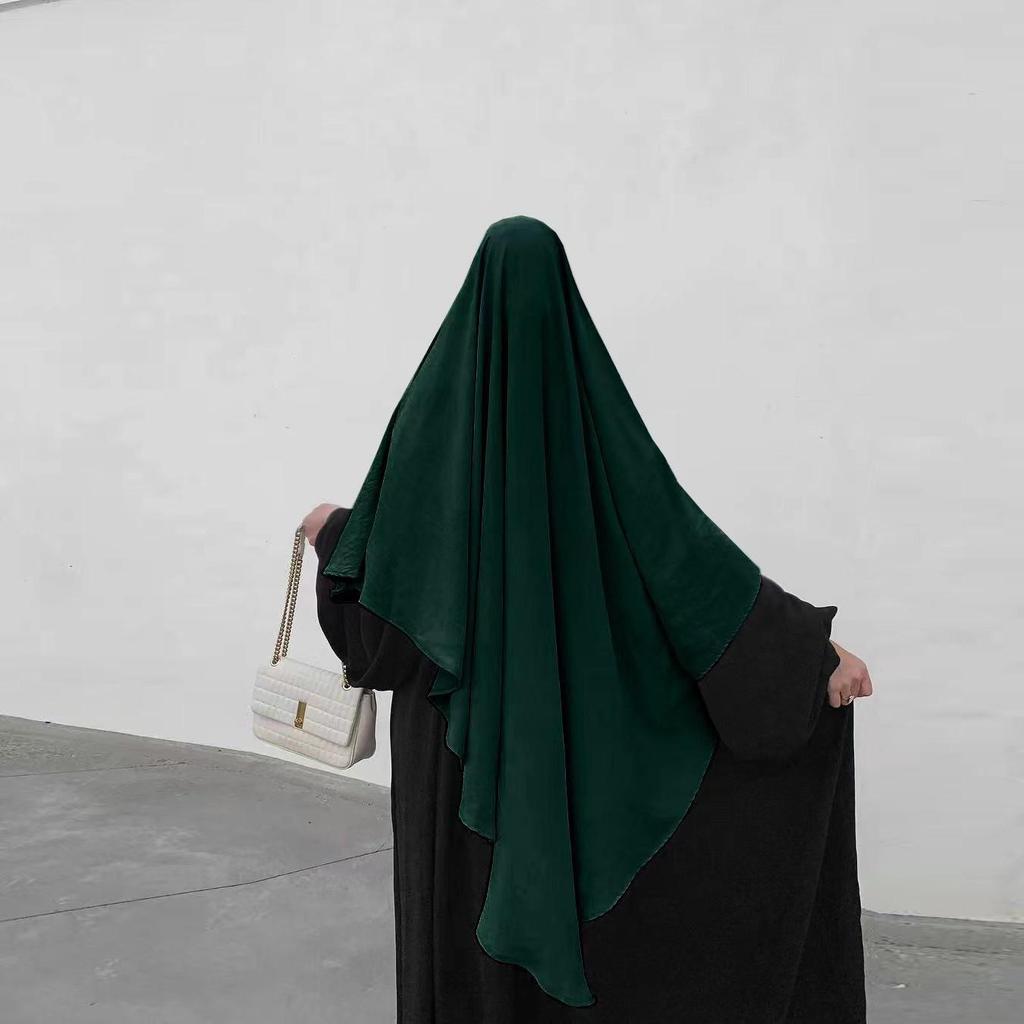 Turkish Style Colorful Muslim Robe & Headscarf for Middle East and Dubai