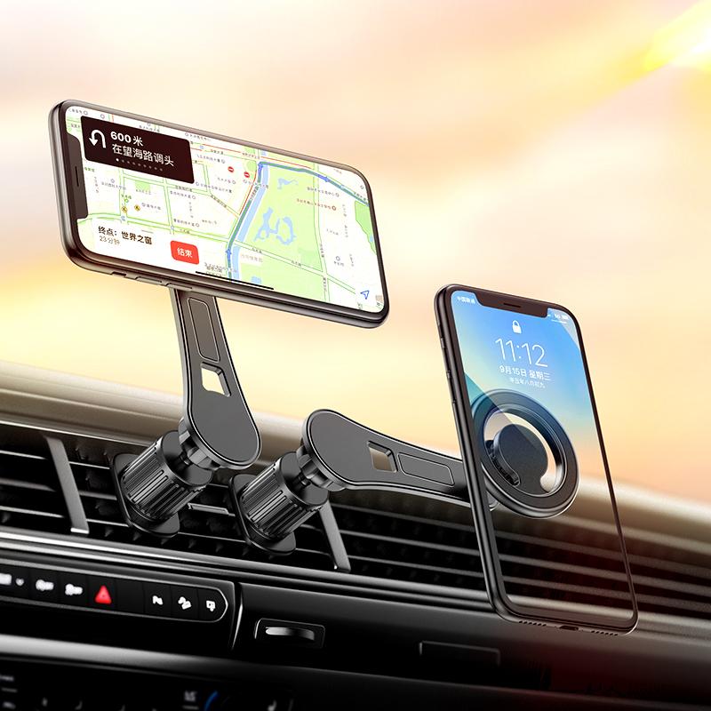 Magnetic Car Phone Holder Stand 2025 720 Rotate Air Vent Magnet Smart phone Bracket For iPhone 14 13 12 Pro Max Samsung Xiaomi