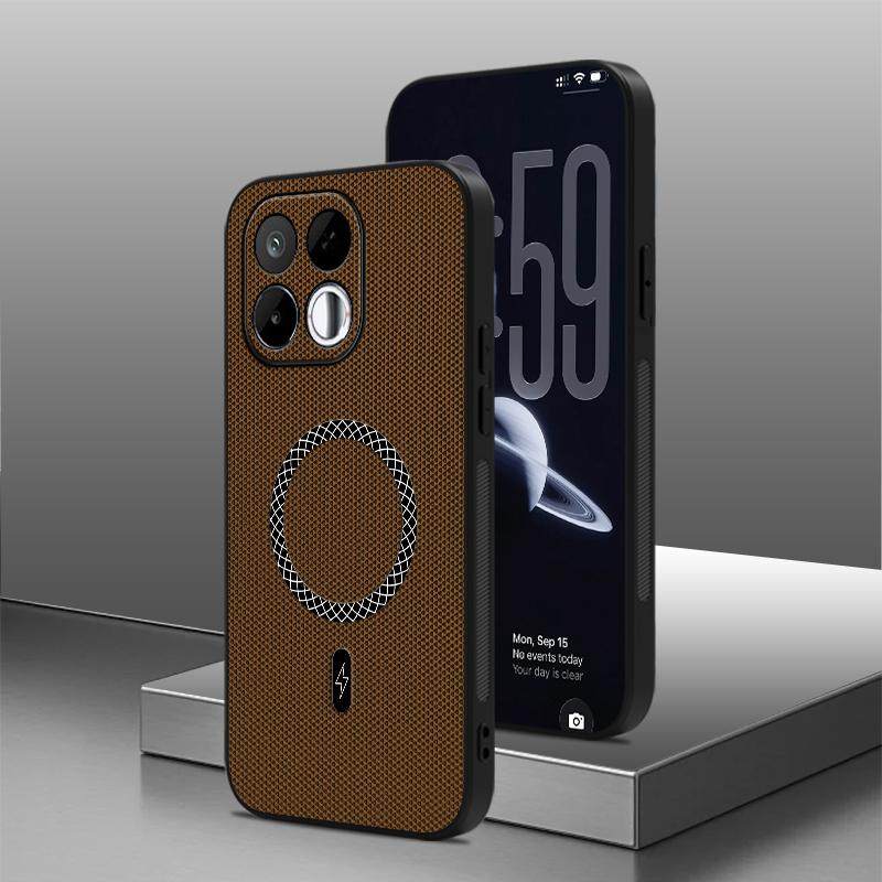 For Realme 16T 5G Case Business Triangular Texture Magnetic Shockproof Leather Anti-slip Cover For Realme 16T 5G Bumper
