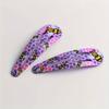 high quality20-50pcs New Basic Girl Print BB Clips Fashion Bangs Hairpins Cute Teardrop Hair Accessories Side Clips