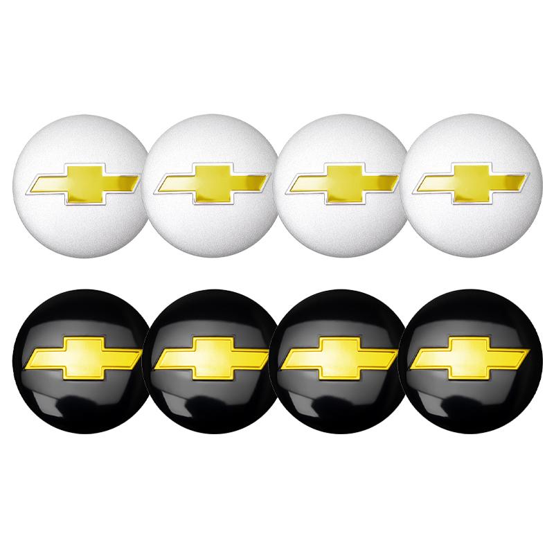 4Pcs 56MM Car Wheel Center Hub Badge Decal Wheel Decor Stickers For Chevrolet Cruze Lacetti Aveo Cobalt Malibu XL Trax Camaro