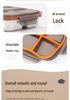 304 Stainless Steel Multi-Compartment Bento Box, Leak-Proof, Includes 3 or 4 Grid Options