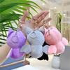 Cute Bat Plush Keychain Mini Soft Stuffed Animal Toy Doll Keyring Bag Backpack Charm Boys Girls Halloween Gift Decor