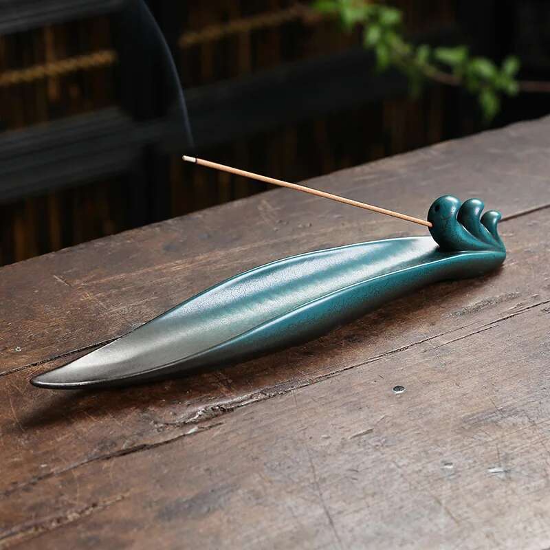 Ceramic Handicrafts Landscape Incense Stick Holder Censer Home Ornament